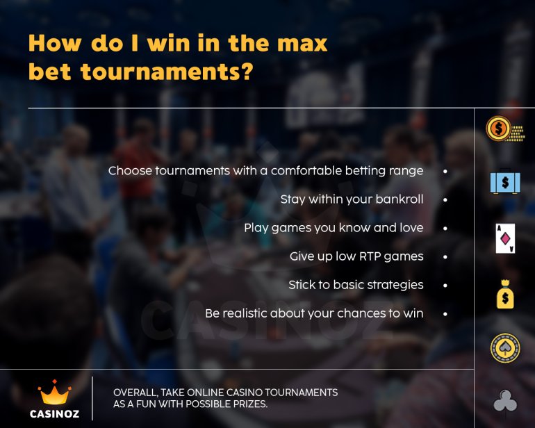 tips on casino tournaments