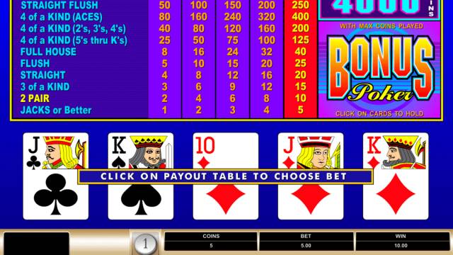 Jacks or Better vs. Bonus Poker: Which Video Poker Game Is Right for You?