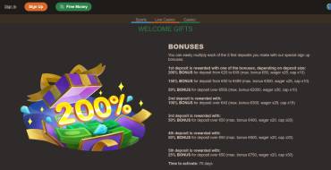 First deposit bonuses up to 200% from JoyCasino: Bonuses from JoyCasino
