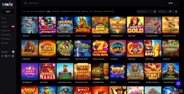 Mirax Casino: Games