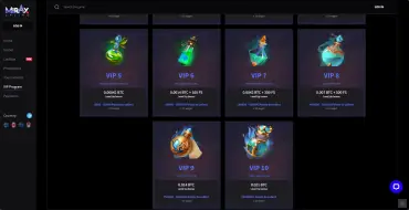 Mirax Casino: Loyalty program
