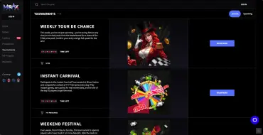 Mirax Casino: Tournaments