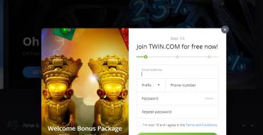Twin Casino: Registration