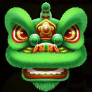 5 Lions Dance: Green dragon