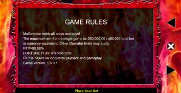 7s Deluxe Wild Fortune Play: Rules