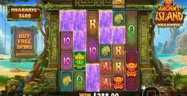 Ancient Island Megaways: Winnings