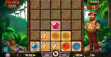 Ancient Temple Gems: Slot machine