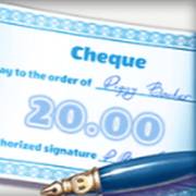 Bankin' Bacon: Blue check