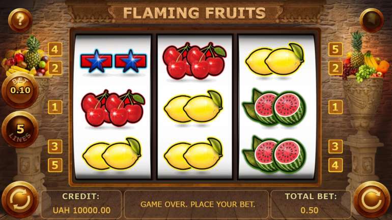 Design in Flaming Fruits Flaming Fruits