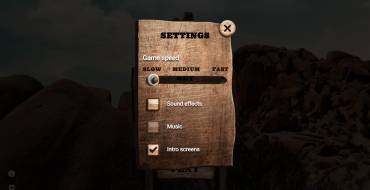 Bingo the Kid: Settings