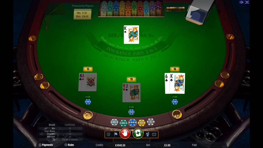 Blackjack online