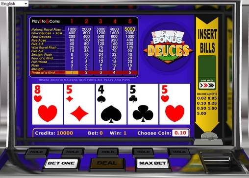 Bonus Deuces online