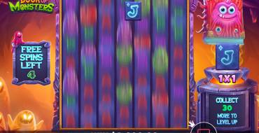 Book of Monsters: Free spins
