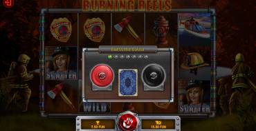Burning Reels: Risk game