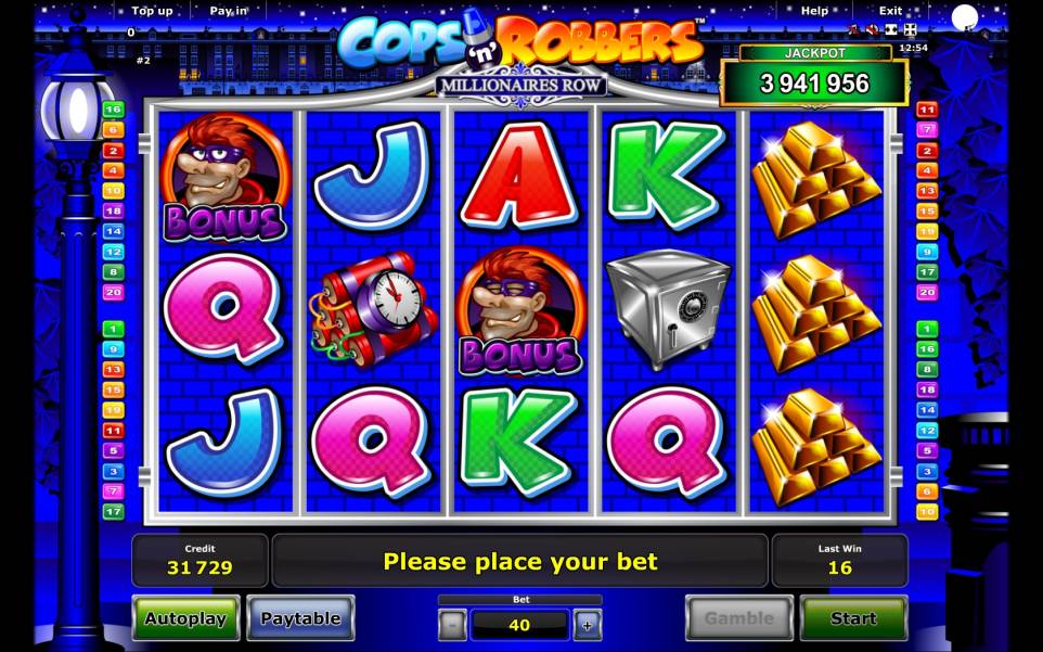 Cops ‘n’ Robbers – Millionaires Row