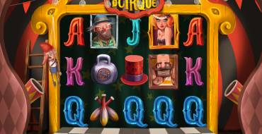 D’Cirque: Slot machine