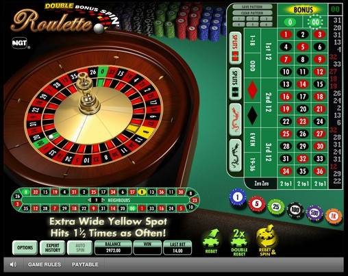 Double Bonus Spin Roulette online