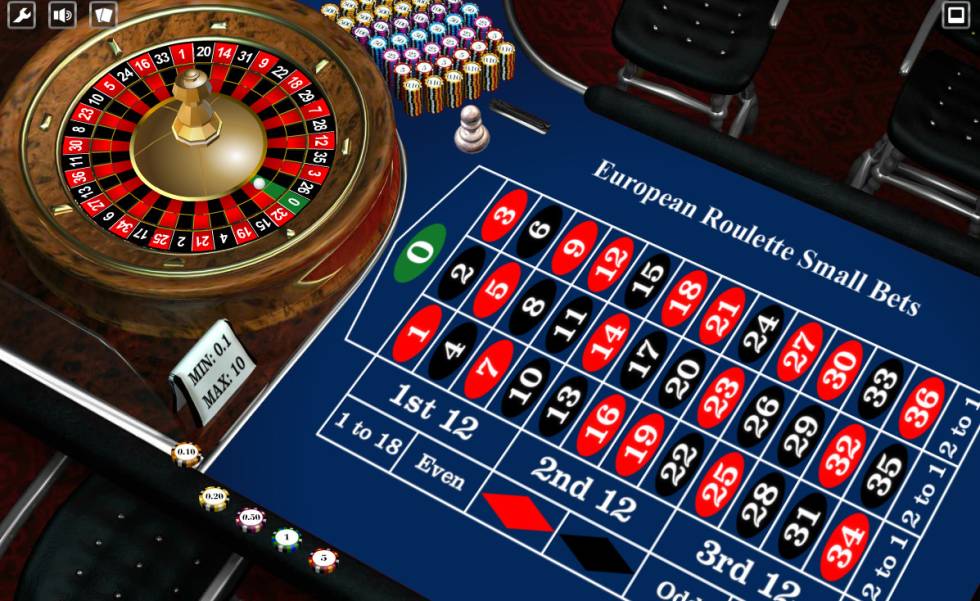 European Roulette Small Bets online