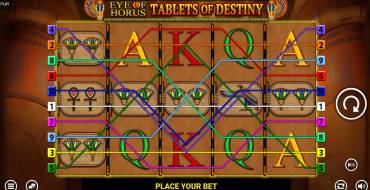 Eye of Horus Tablets of Destiny: Slot machine