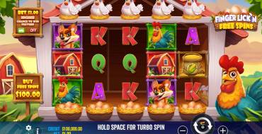 Finger Lick’n Free Spins: Slot machine