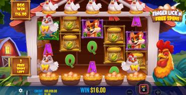 Finger Lick’n Free Spins: Unique features