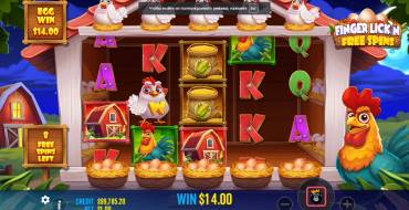 Finger Lick’n Free Spins: Free spins