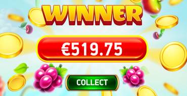 Giga Match Fruits: Winnings