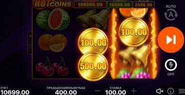 Hot Coins Hold and Win: Unique features