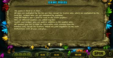 Jack’s Pot: Rules
