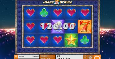Joker Strike: Winnings