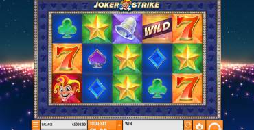 Joker Strike: Interface