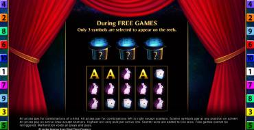 Lady of Magic: Free spins and/or respins