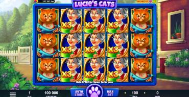 Lucie's Сats: Slot machine