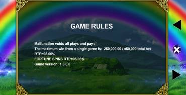 Luck O' The Irish Gold Spins: Rules