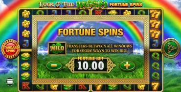 Luck O' The Irish Gold Spins: Unique features