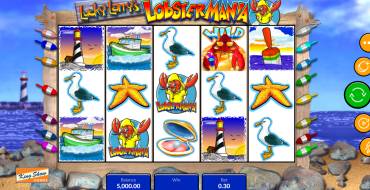 Lucky Larry's Lobstermania: Slot machine