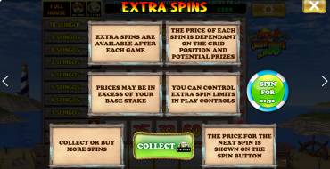 Lucky Larry`s Lobstermania Slingo: Free spins and/or respins