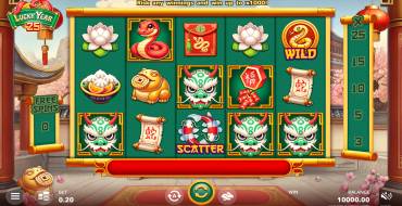 Lucky Year 25: Slot machine