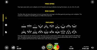 Lucky Year 25: Free spins and/or respins