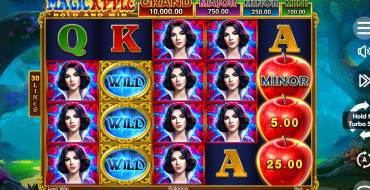Magic Apple: Hold and Win: Slot machine