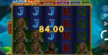 Magic Apple: Hold and Win: Winnings