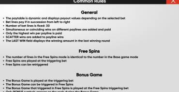 Magic Apple: Hold and Win: Rules