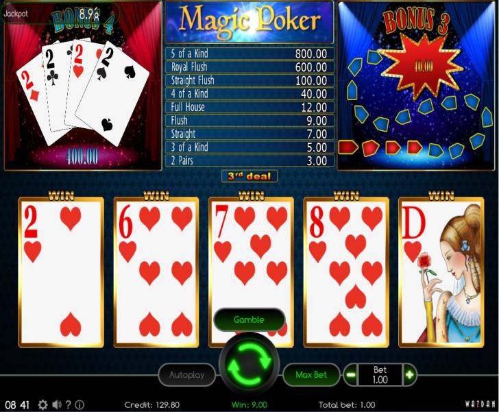 Magic Poker online