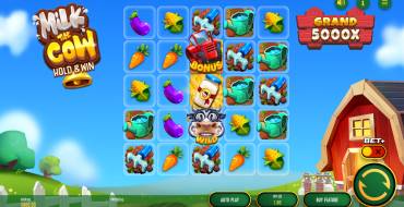 Milk the Cow Hold & Win: Interface