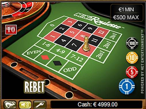 Mini-roulette  online