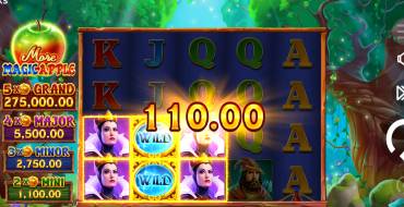 More Magic Apple: Hold and Win: Winnings