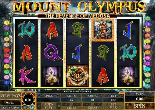 Mount Olympus – The Revenge of Medusa