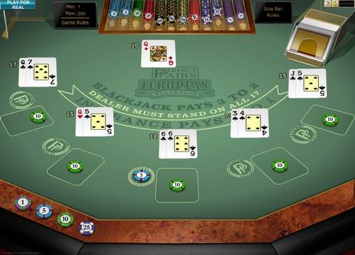 Multi-hand Perfect Pairs European Blackjack online