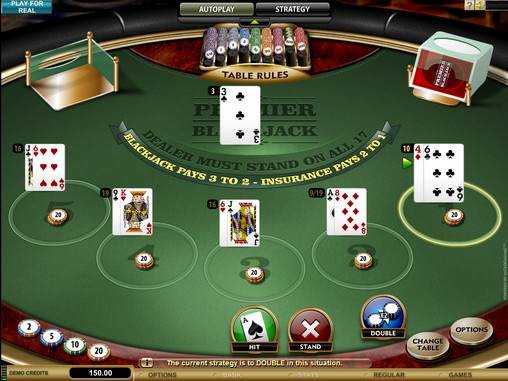 Multi-hand Premier Blackjack online