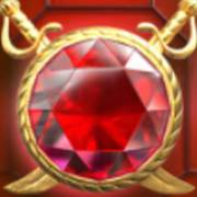 Pirate Pays Megaways: Red gemstone
